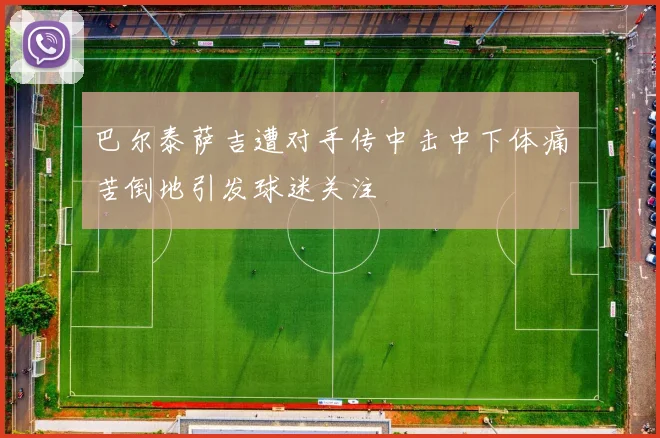 巴尔泰萨吉遭对手传中击中下体痛苦倒地引发球迷关注