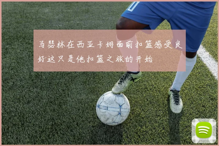 马瑟林在西亚卡姆面前扣篮感受良好这只是他扣篮之旅的开始